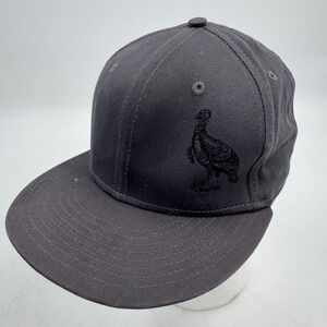 Wild Turkey New Era 9Fifty‎ Snapback Hat Cap Mens Turkey Bird Logo Dark Gray
